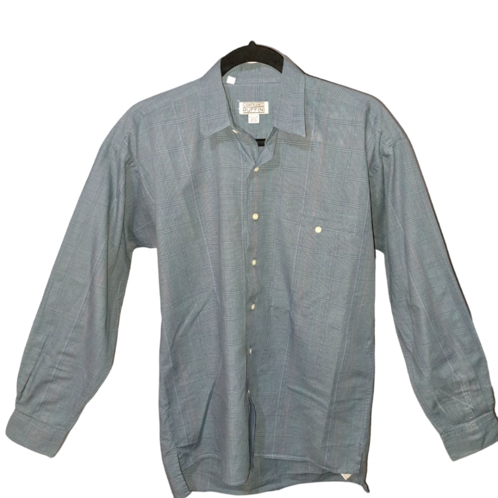 Like New mens button-up shirt size small 14½ in collar 100% cotton